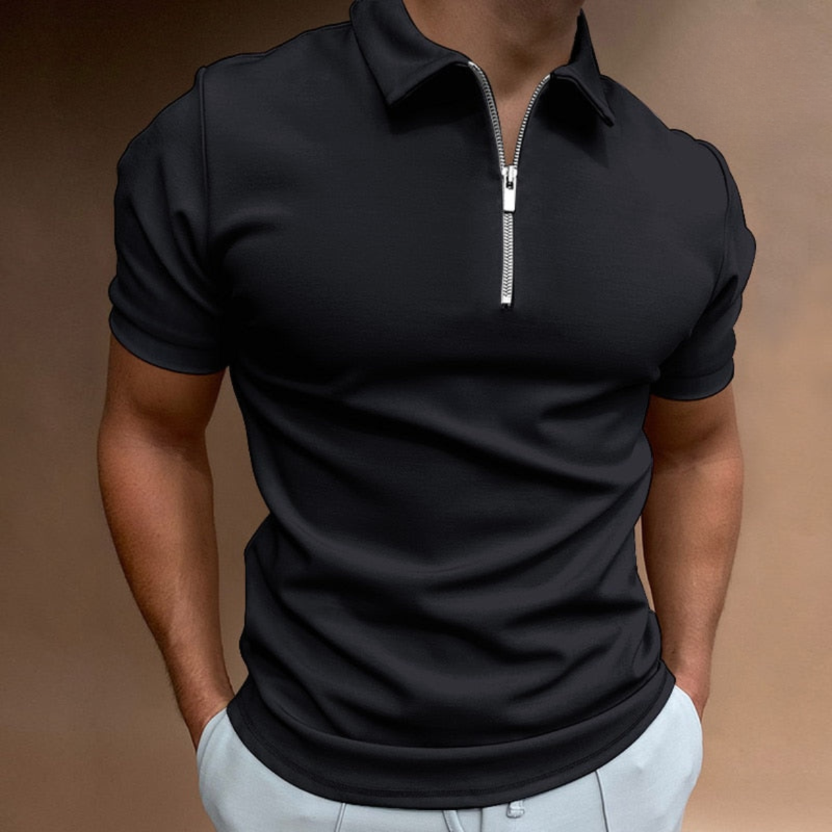 Elias™| Half Zip Polo