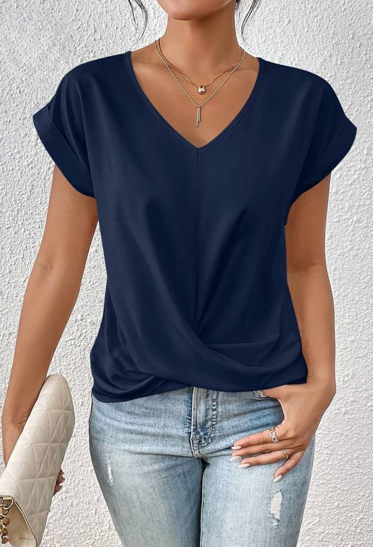 Tiziana™ - Casual T-shirt Met Korte Mouwen