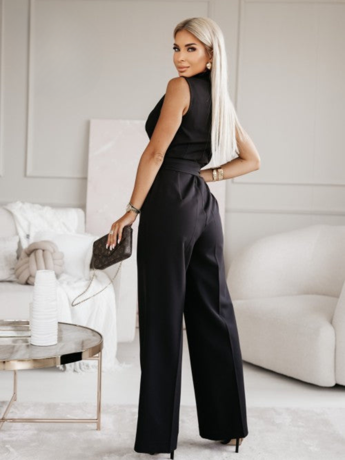 ANDREA™ | Mouwloze Jumpsuit