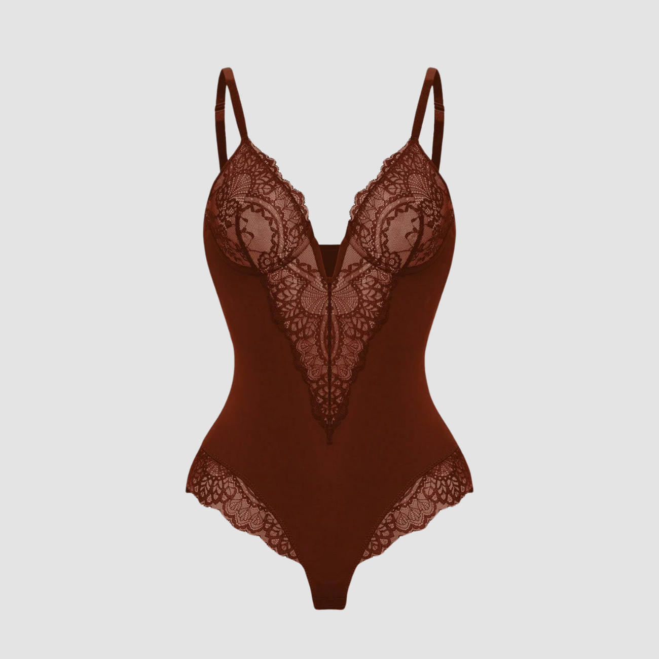 DelicateCurve Lace Contour Bodysuit