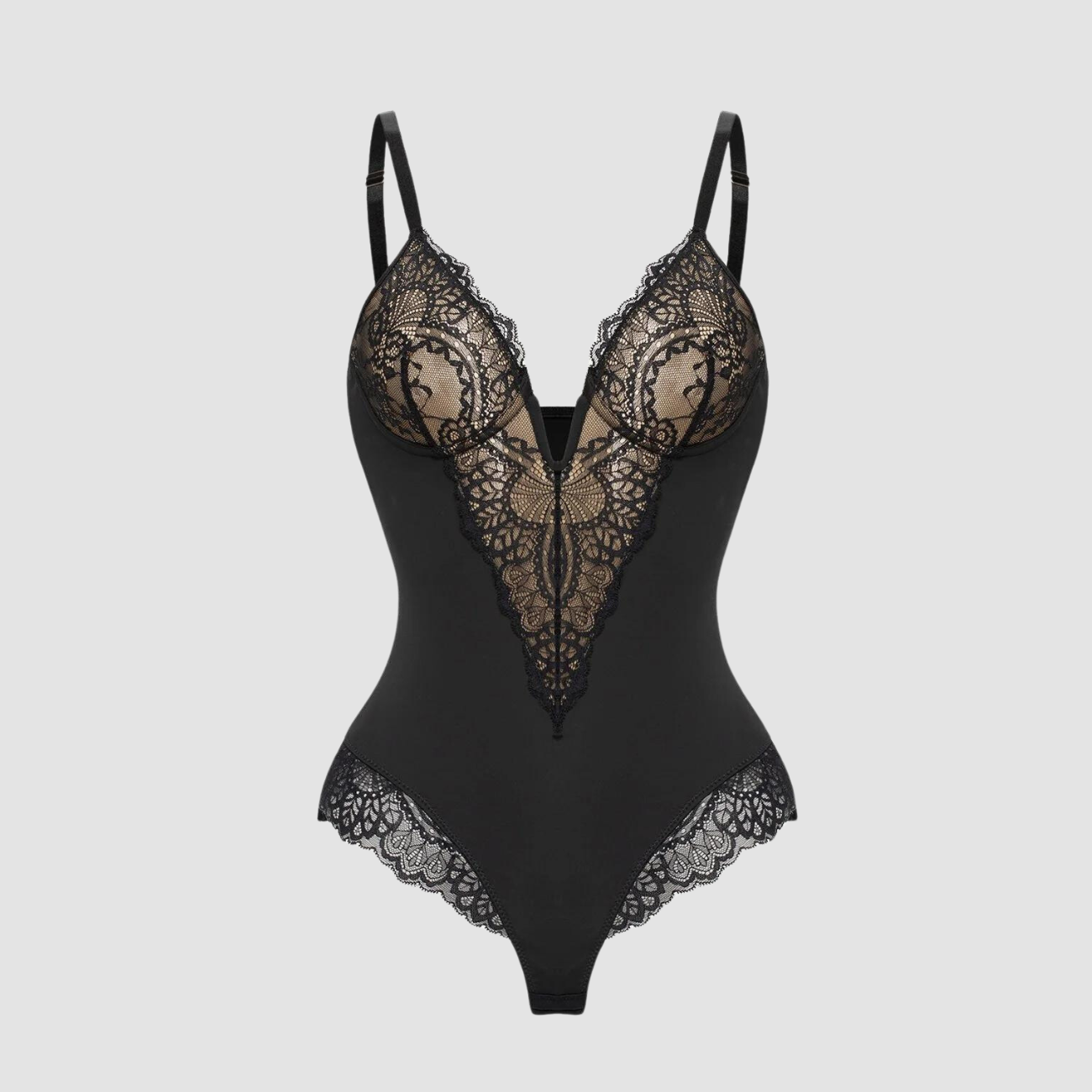 DelicateCurve Lace Contour Bodysuit